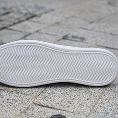 Women's Lace Skate Shoes Breathable Hollow Out Flat Sneakers