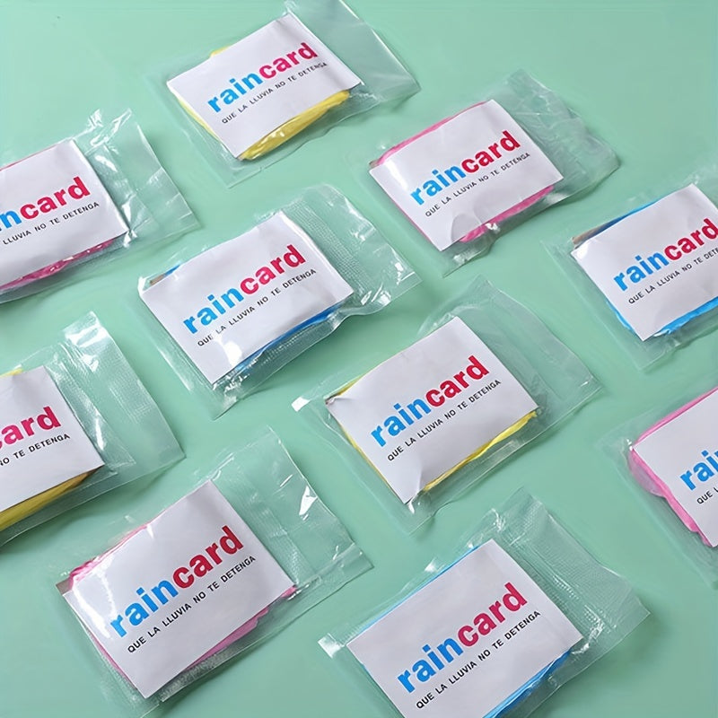Disposable Reusable Emergency Rain Coats Pack