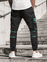 Big Pocket Joggers Men's Casual Loose Fit Drawstring Pants