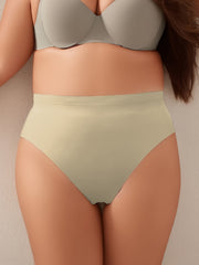Women's Plus Seamless High Waisted Panty