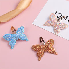 6pcs Butterfly Hair Clips Hair Jewelry Girls Kids Hair Accessories
