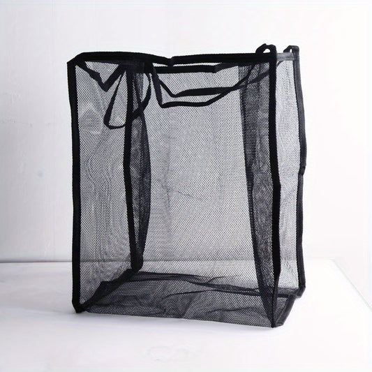 Large Capacity Mesh Beach Bag Foldable Kids Sea Shell Bags