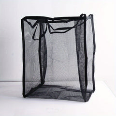 Large Capacity Mesh Beach Bag Foldable Kids Sea Shell Bags