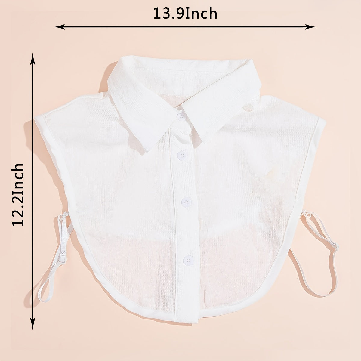 Pointed Shirt Faux Collar Dickey Collar Detachable Half Shirts Collar