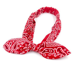 Vintage Boho Cross Knot Elastic Hairbands Non Slip Headbands