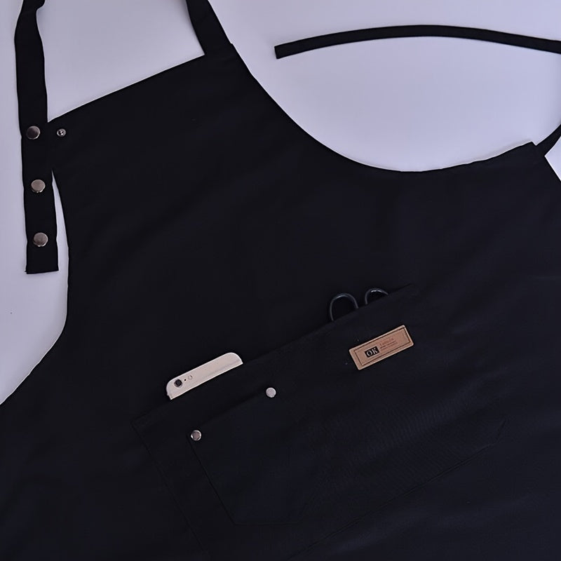 Adjustable Thickened Apron Kitchen Gardening Dirty Resistant Buckle Closure