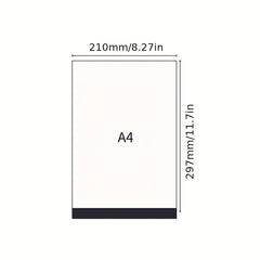 100 Sheets A4 Copy Paper for School & Office Printing
