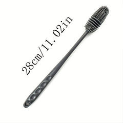 Long Handle Silicone Bottle Brush for Cleaning Bottles