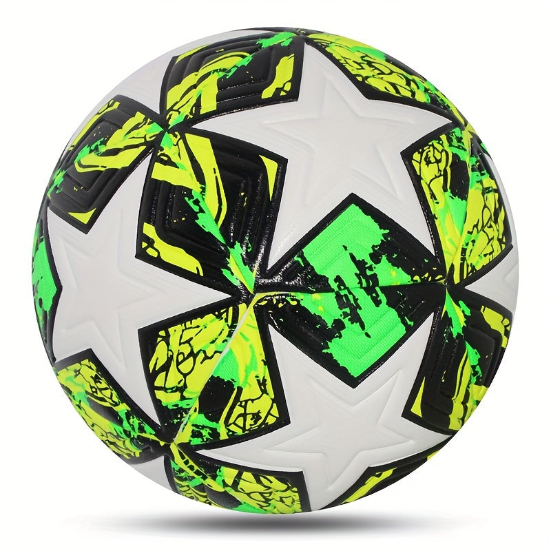 1PC Standard Size 5 Soccer Ball Indoor Outdoor Game Competition Training Inflata