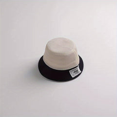 Kids Drawstring Mesh Fisherman's Hat Sunscreen Bucket Cap