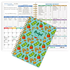 Budget Planner Monthly Finance Organizer Expense Tracker Notebook