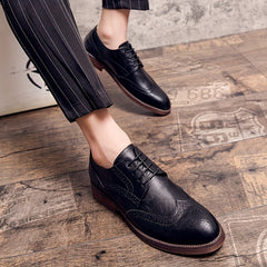 Men's Smart Casual Lace Up Dress Shoes