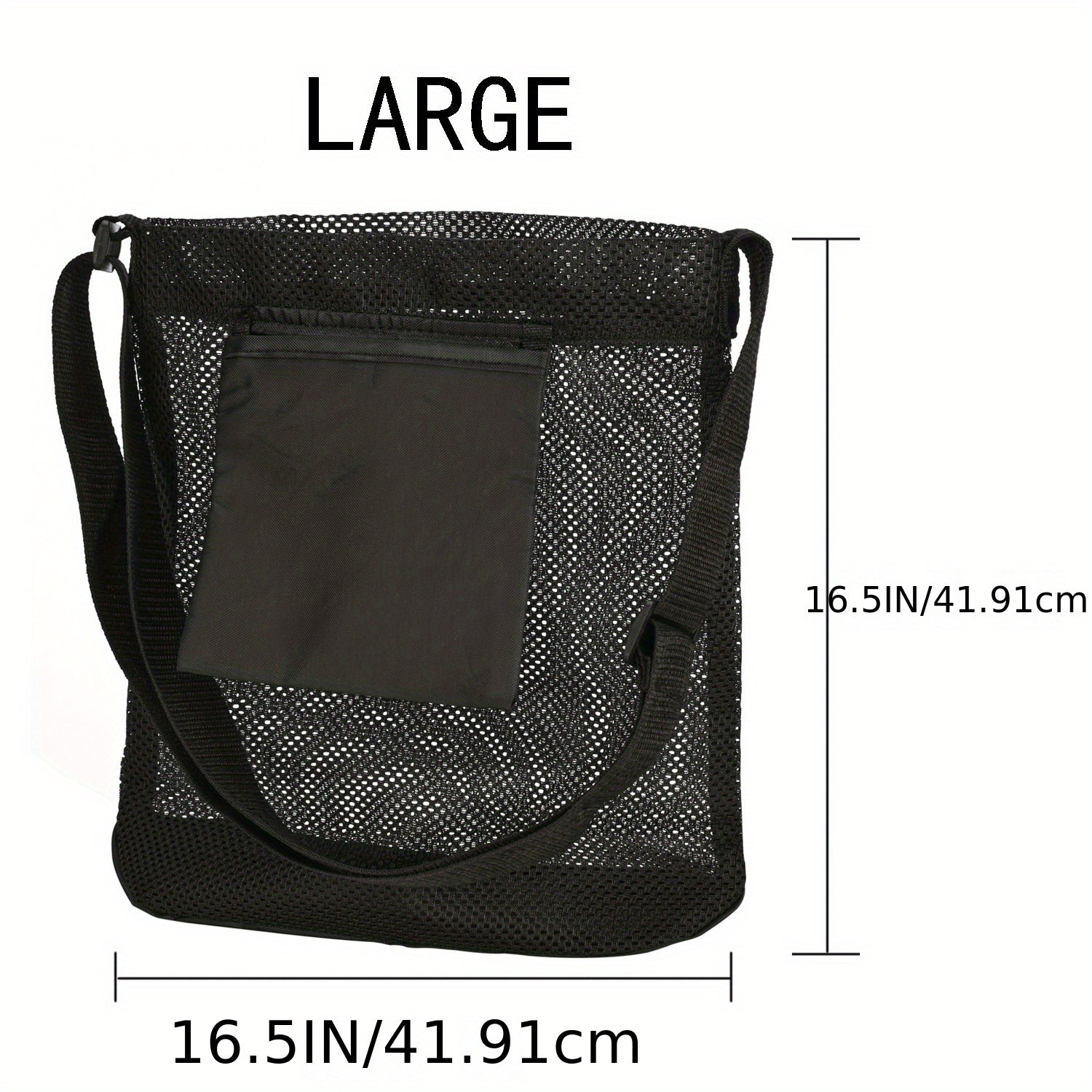 Mesh Clear Mushroom Bag Large Capacity Foraging Pouch
