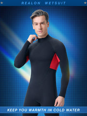 REALON Men's 2mm Neoprene Diving Wetsuit