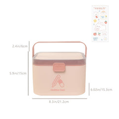 Medicine Storage Case Large Capacity First Aid Box