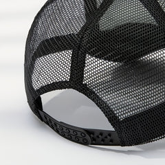 Star Printed Baseball Cap Mesh Sunshade Peaked Cap