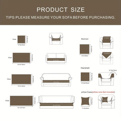 Sherpa Sofa Slipcover Plush Furniture Protector
