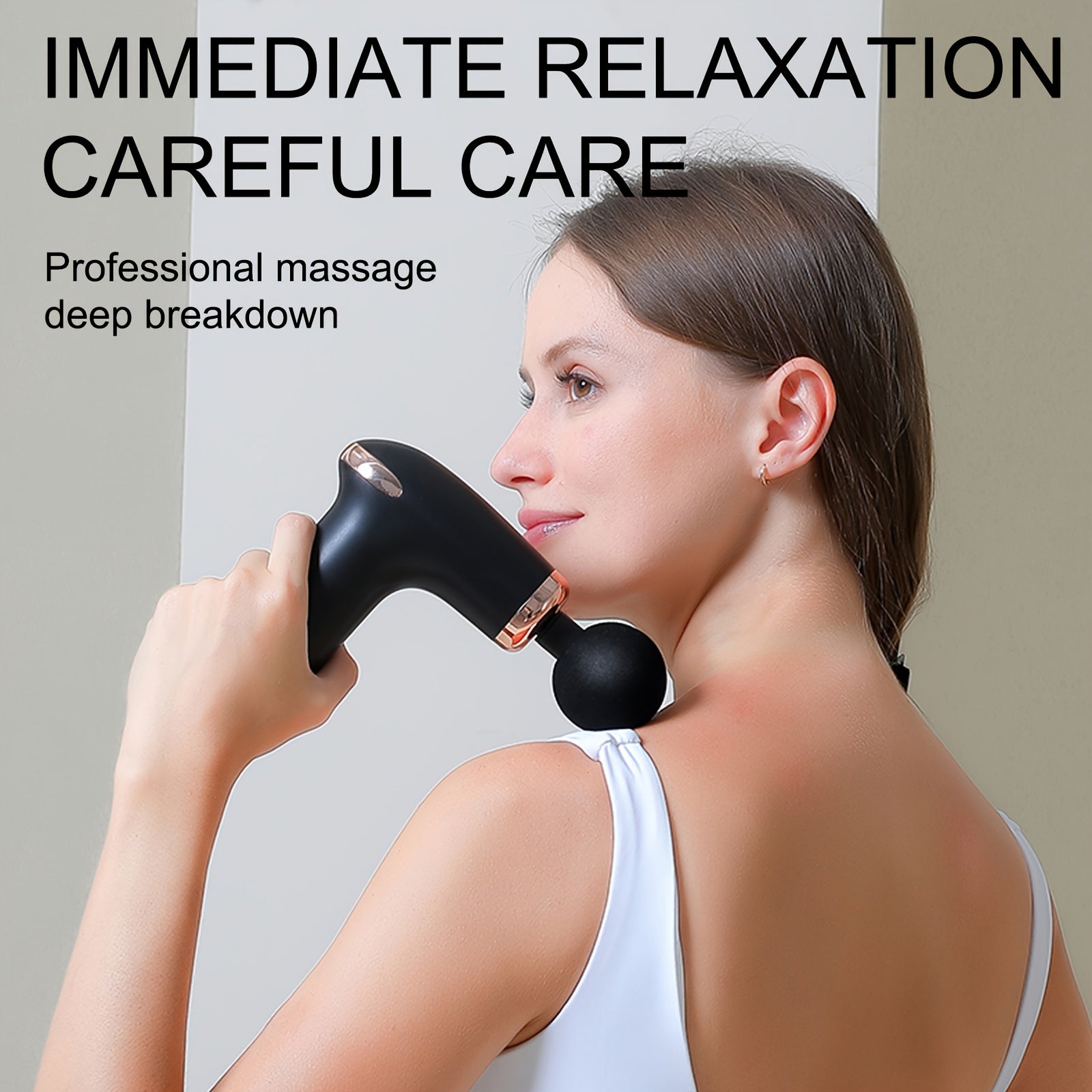 Mini Handheld Muscle Massage Gun - Deep Tissue Vibration Massager