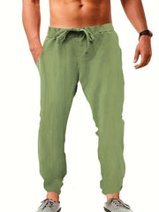 Men's Comfy Joggers Loose Fit Drawstring Pants