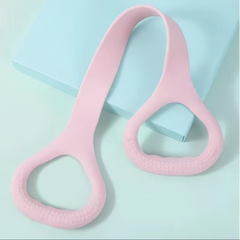 2pcs Elastic Yoga Stretching Ring Fitness Resistance Belt