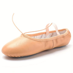 Women's PU Leather Ballet Dance Shoes for Yoga & Ballet Slippers