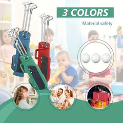 Mini Golf Clubs Dollhouse Toys 1:6 1:12 Scale Sets Decorated Sports Scenes