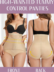 High Waist Shaping Panties Tummy Control Slimming Adjustable Women's Underwear