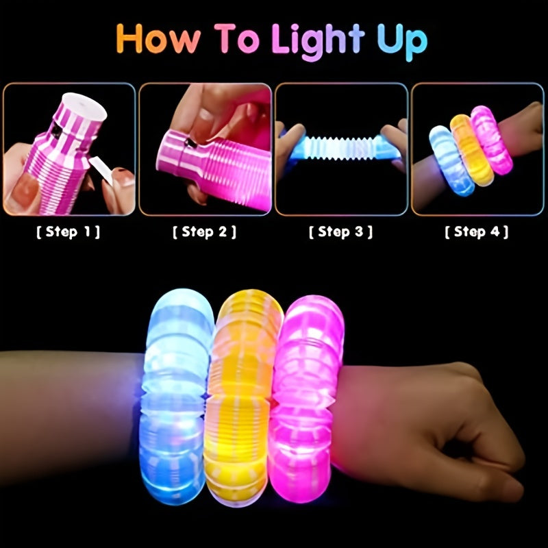 Colorful Light Up Sticks LED Glow Sticks Party Supplies Sensory Toys