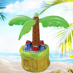 Inflatable Palm Tree Ice Bucket for Summer Parties