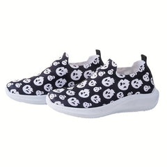 Halloween Ghost Print Non Slip Running Shoes