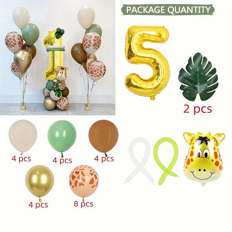 Happy Birthday Balloon Kit - 9 Years Birthday Decoration