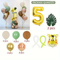 Happy Birthday Balloon Kit - 9 Years Birthday Decoration