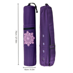 Canvas Yoga Mat Backpack- Stay Fit and Stylish