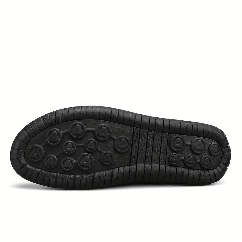 Men's Comfy Non-slip Moc Toe Loafers