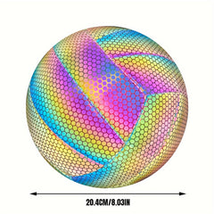 Colorful Reflective Luminous Volleyball for Competition Training
