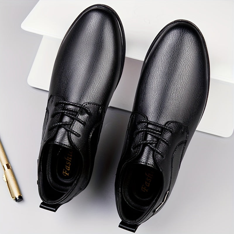 Men's Lace Up Pointed Toe Loafers Breathable Lightweight Casual Shoes