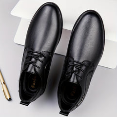 Men's Lace Up Pointed Toe Loafers Breathable Lightweight Casual Shoes