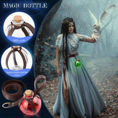 Medieval Knight Belt 74 8inch Belt With Magic Bottle