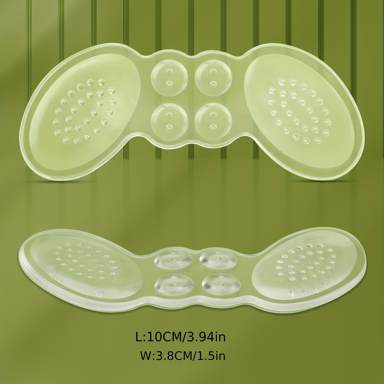 TPU Heel Stickers Anti-wear Anti-drop for High-heeled Shoes