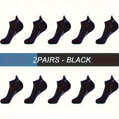 Men's Breathable Cotton Ankle Socks for Sports and Casual Wear