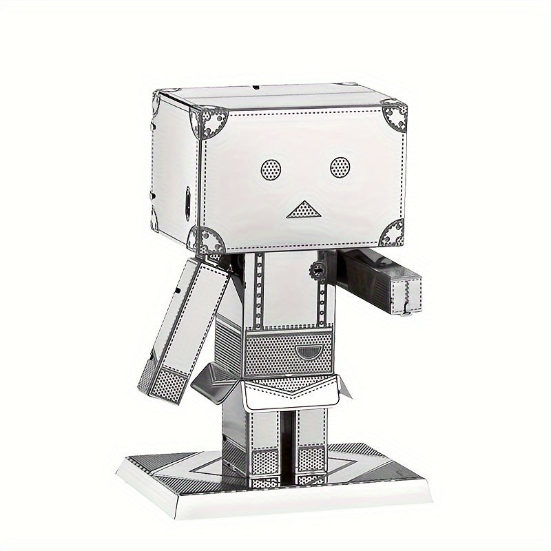 Cardboard Man 3D Metal Puzzle Assembly Model