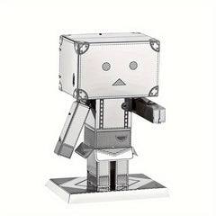 Cardboard Man 3D Metal Puzzle Assembly Model