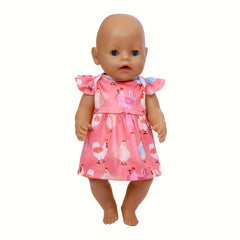 Chick Flamingo Unicorn Doll Clothes Set for 12-18 Inch Dolls