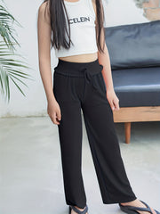 Girl's Thin Casual Sweatpants Loose Fit Yoga Sports Workout Trousers