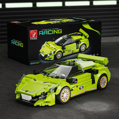Kids Racing Model Puzzle Toy with Display Box Car Sports Car Racing Model Puzzle