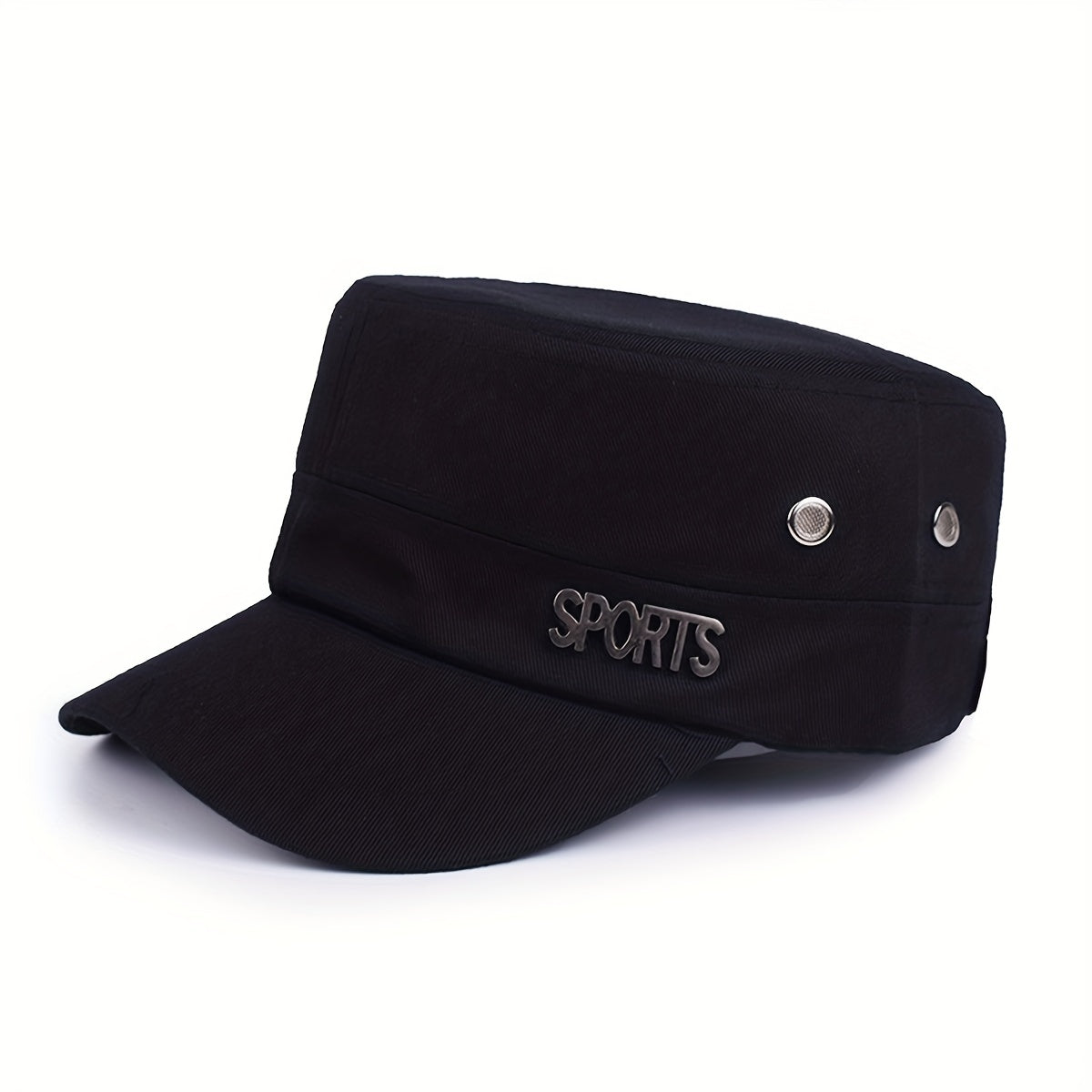 Unisex Sunshade Adjustable Baseball Cap with SPORTS Letter