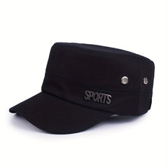 Unisex Sunshade Adjustable Baseball Cap with SPORTS Letter