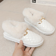 Women's Warm Snow Shoes Comfortable Coldproof Flat Shoes