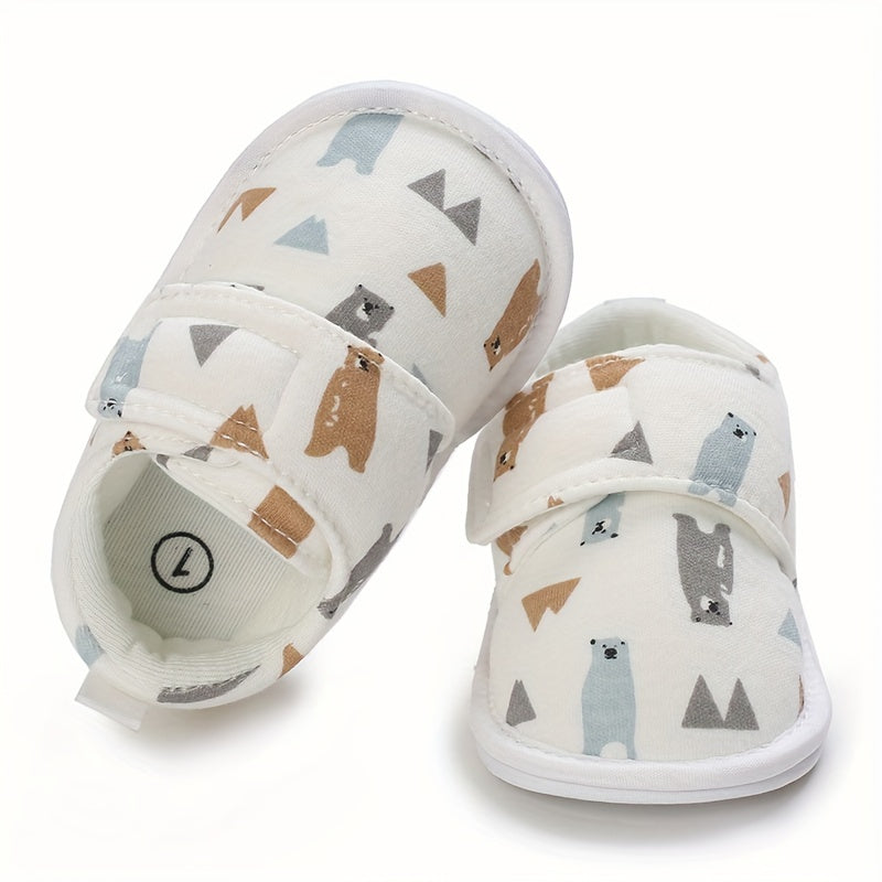 Cartoon Baby Boys Walking Shoes for Spring and Summer