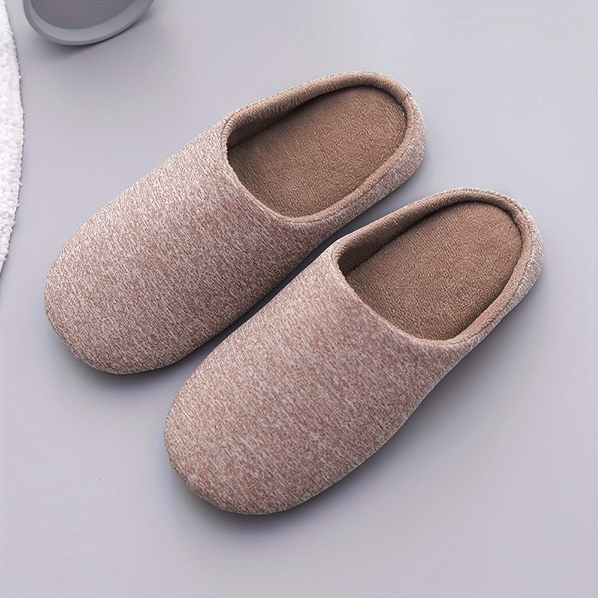 Men's Soft Cotton Home Slippers Assorted Colors